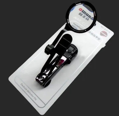 2-in-1 Nail Clipper with Magnifying Glass