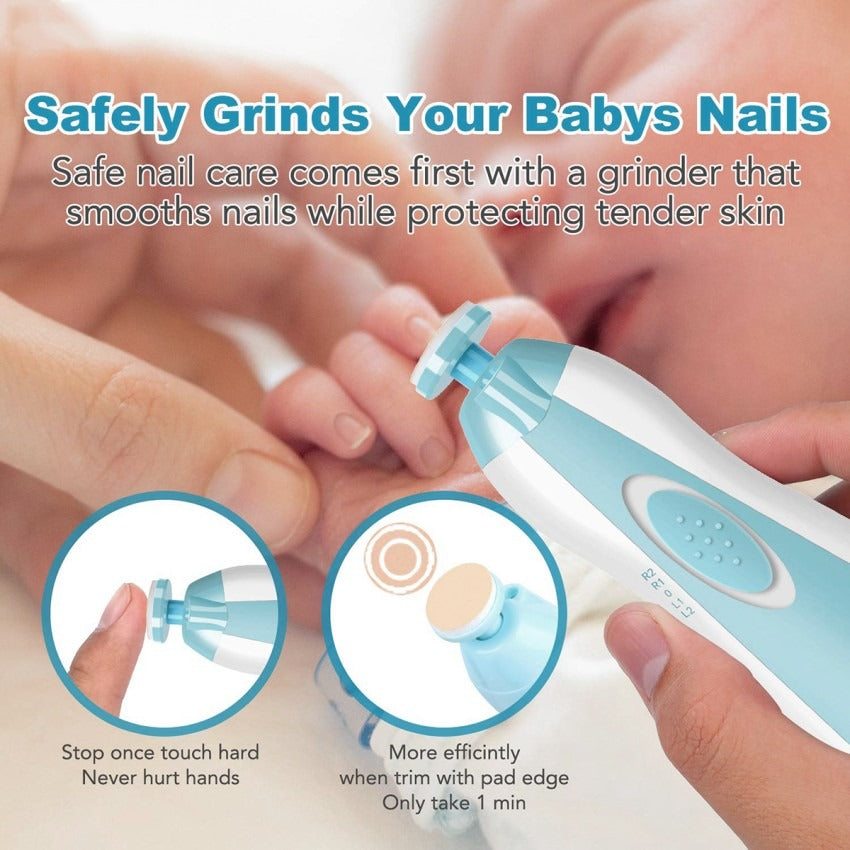 Electric Baby Nail Trimmer & Clipper Set