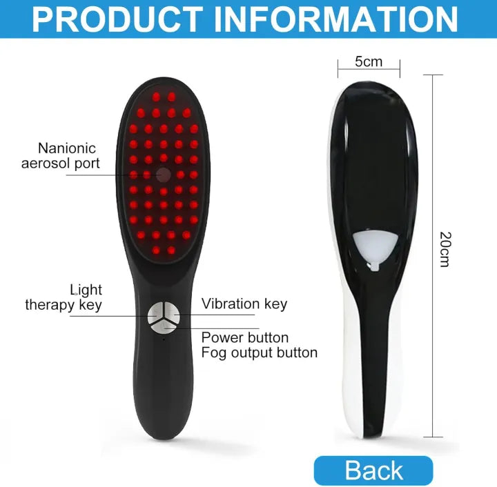 LED Hair Growth Scalp Massager