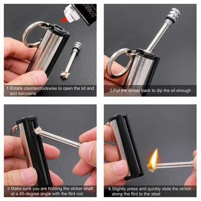 Portable Reusable Fire Starter
