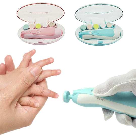 Electric Baby Nail Trimmer & Clipper Set