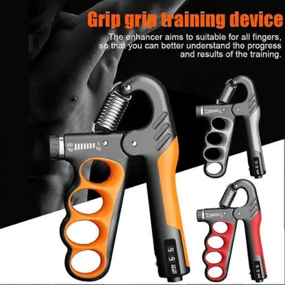 Adjustable Hand Gripper Exerciser with Counter