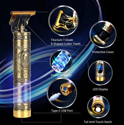 Professional Cordless Hair & Beard Trimmer