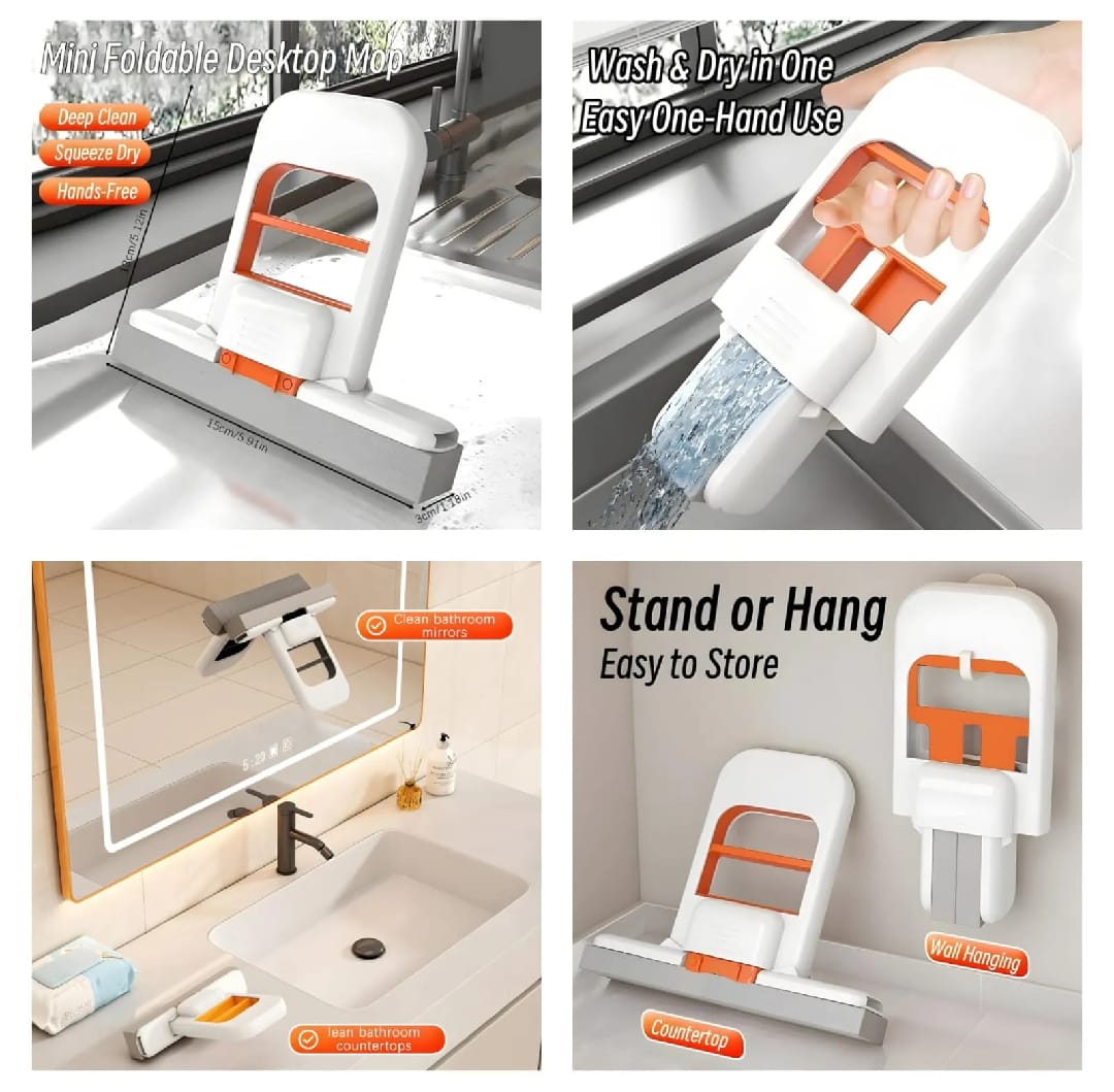 Mini Foldable Sponge Mop