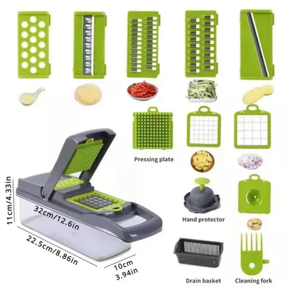3-in-1 Vegetable Chopper & Cutter