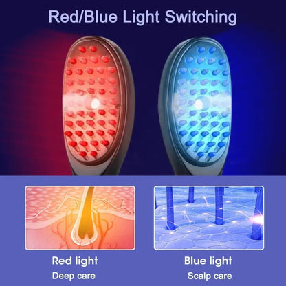 LED Hair Growth Scalp Massager
