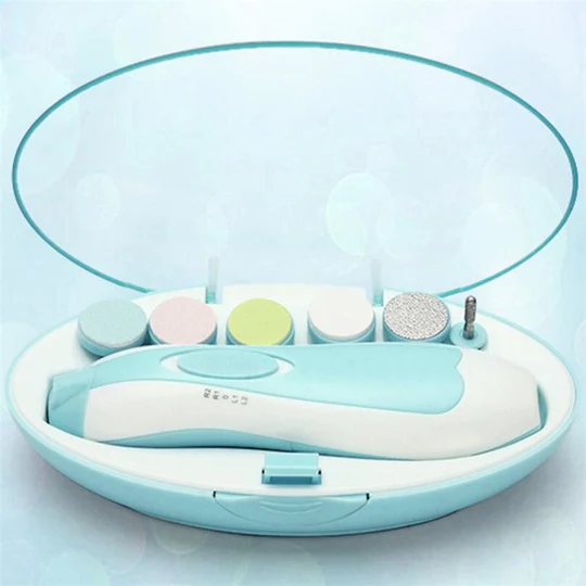 Electric Baby Nail Trimmer & Clipper Set