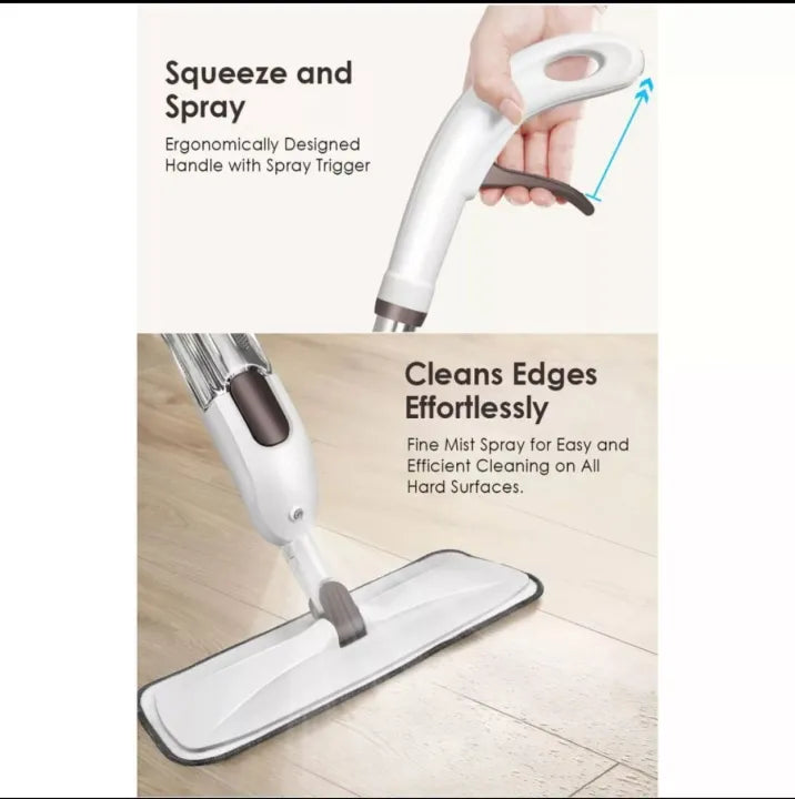 Spray Flat Mop for Quick Floor Cleaning
