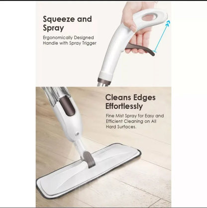 Spray Flat Mop for Quick Floor Cleaning