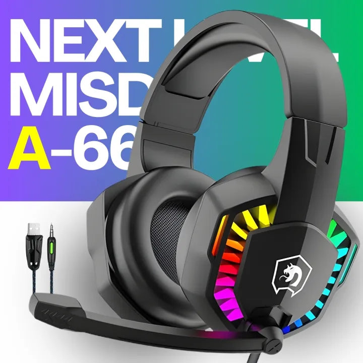 RGB Gaming Headset with Microphone