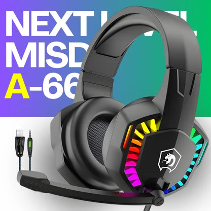 RGB Gaming Headset with Microphone