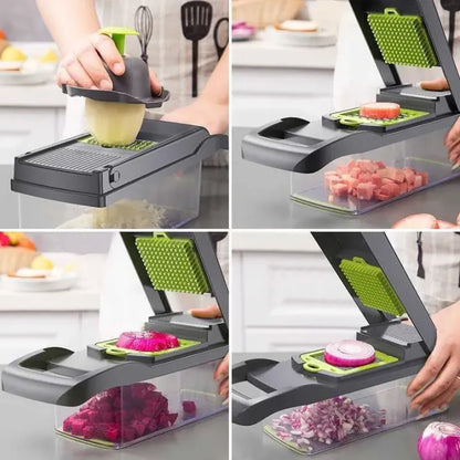 3-in-1 Vegetable Chopper & Cutter