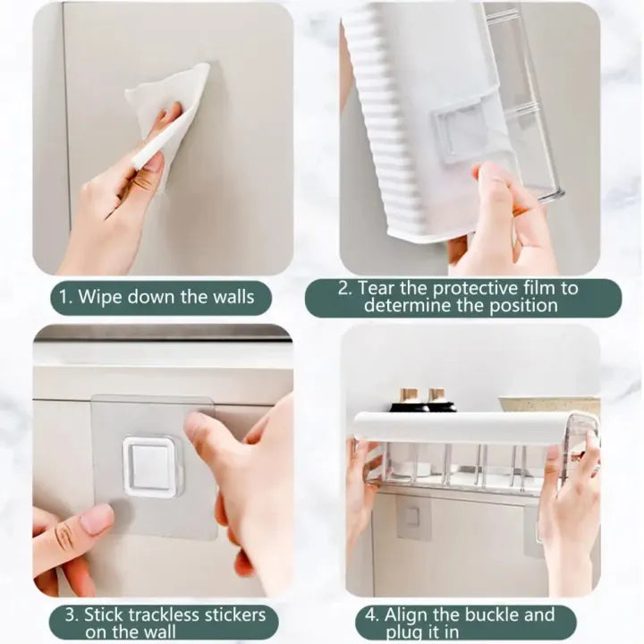 Wall-Mounted Storage Organizer