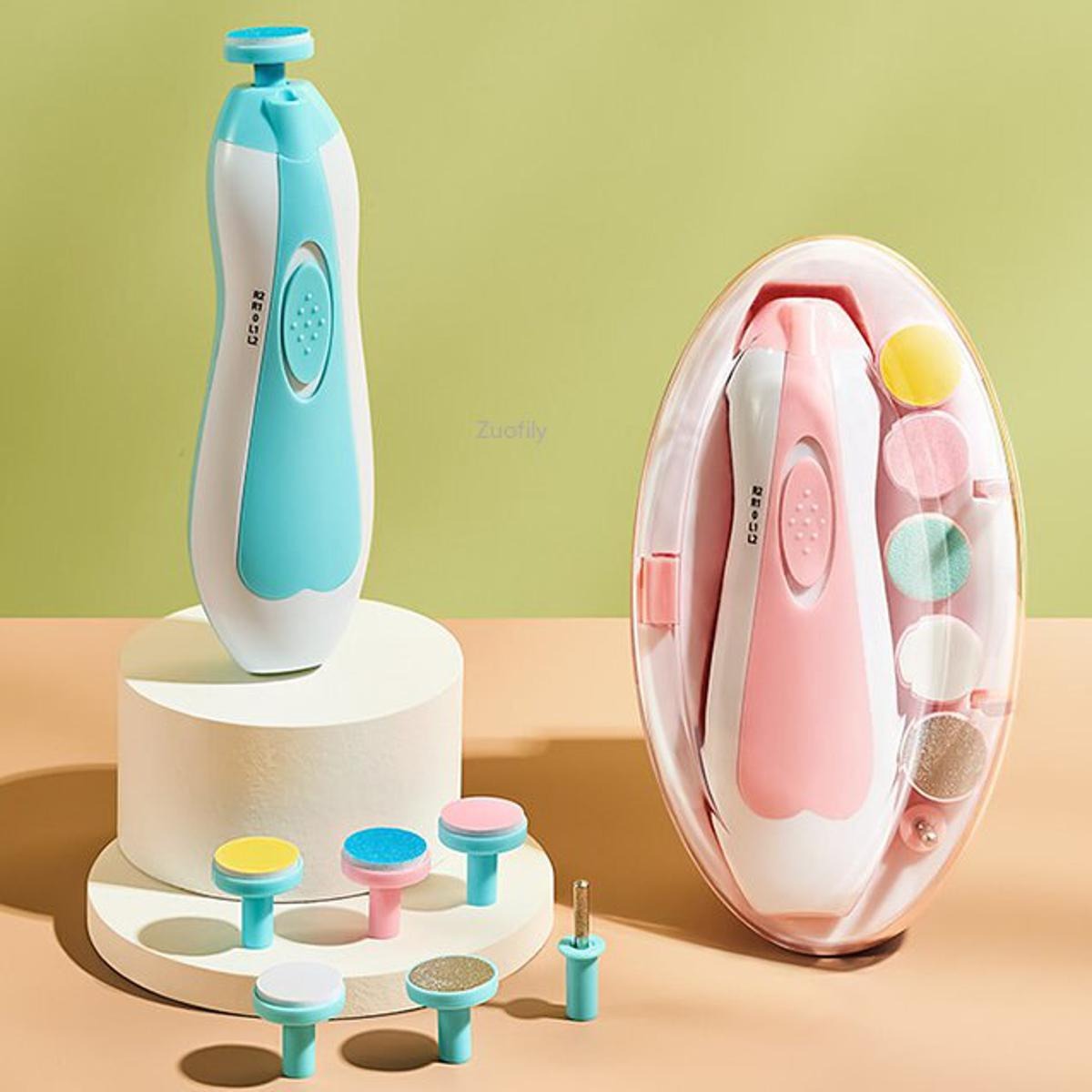 Electric Baby Nail Trimmer & Clipper Set