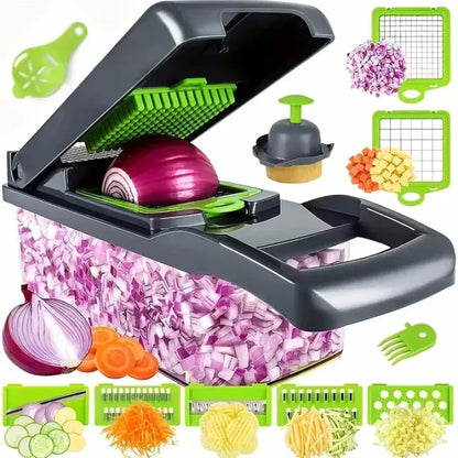 3-in-1 Vegetable Chopper & Cutter