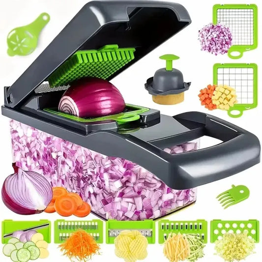 3-in-1 Vegetable Chopper & Cutter