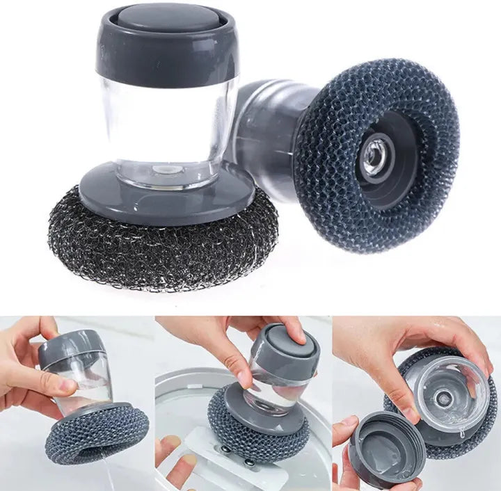 Multifunctional Dish Scrubber