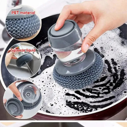 Multifunctional Dish Scrubber